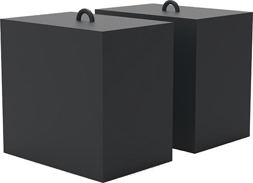 Werkstattkran freitragend Traglast 1000kg RAL 5002, mit Ballast Produktbild img5 L