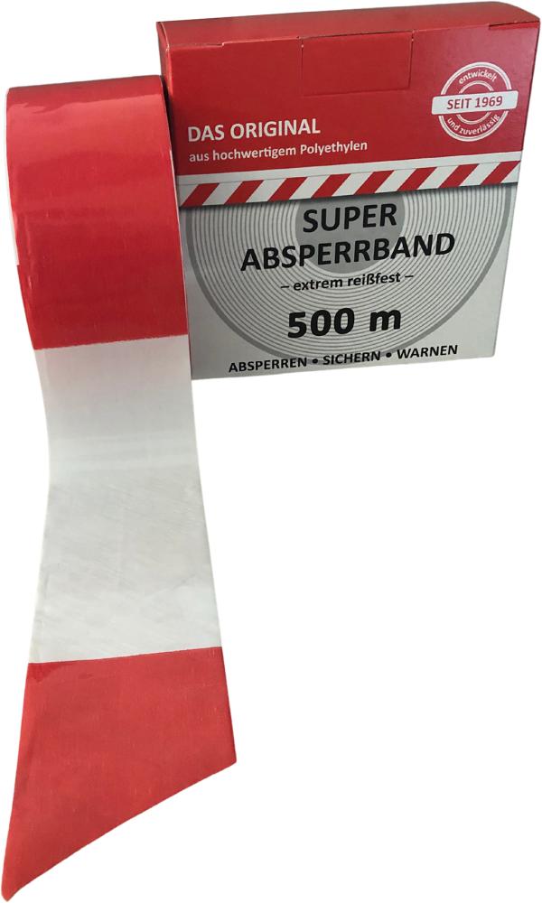 Absperrband Nr. 11, rot-weiß Produktbild img2 L