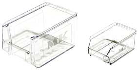 Sichtlagerkasten mk2z B310xT500xH140 mm rot VE 14 Stk. Produktbild img2 L