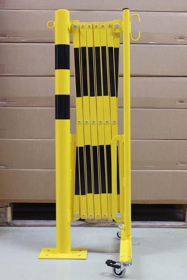 Scherengitter mit Sperrpfosten, standfeste Ausführung Produktbild img19 L