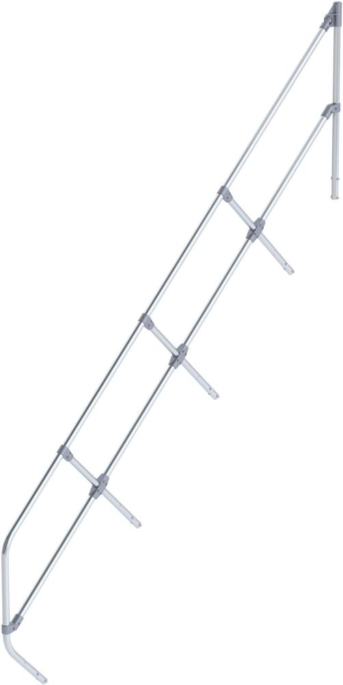Zweiter Handlauf für Industrietreppe, Neigung 45° Produktbild img5 L