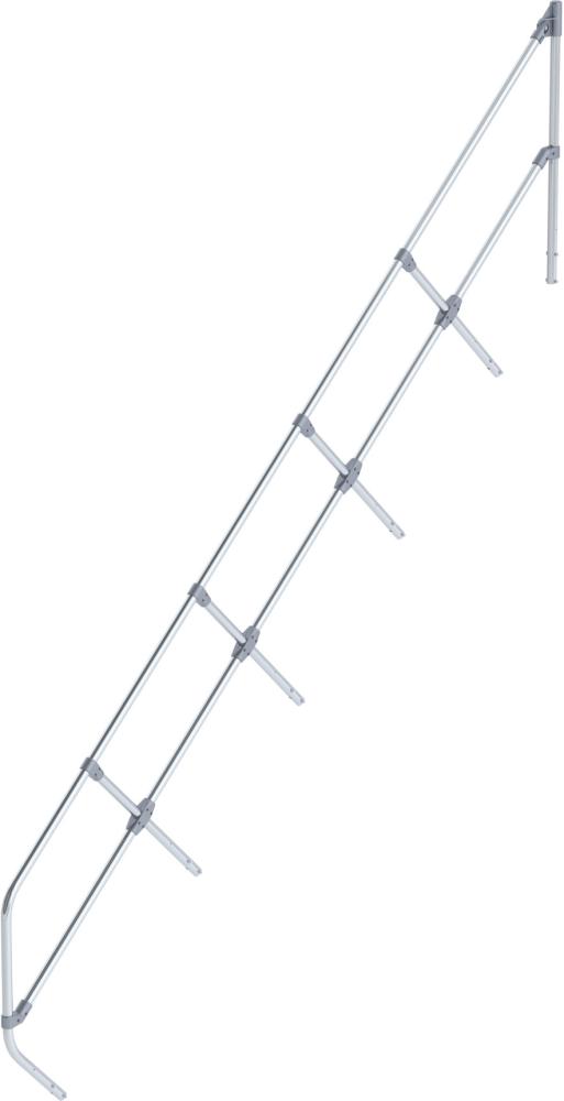 Zweiter Handlauf für Industrietreppe, Neigung 45° Produktbild img6 L