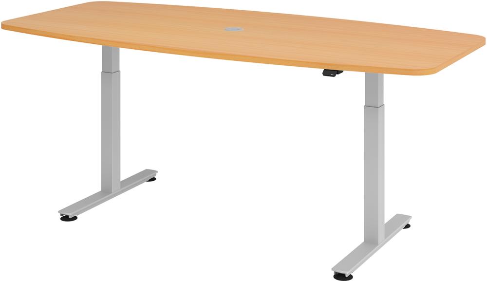 Konferenztisch, elektronisch höhenverstellbar Produktbild img5 L