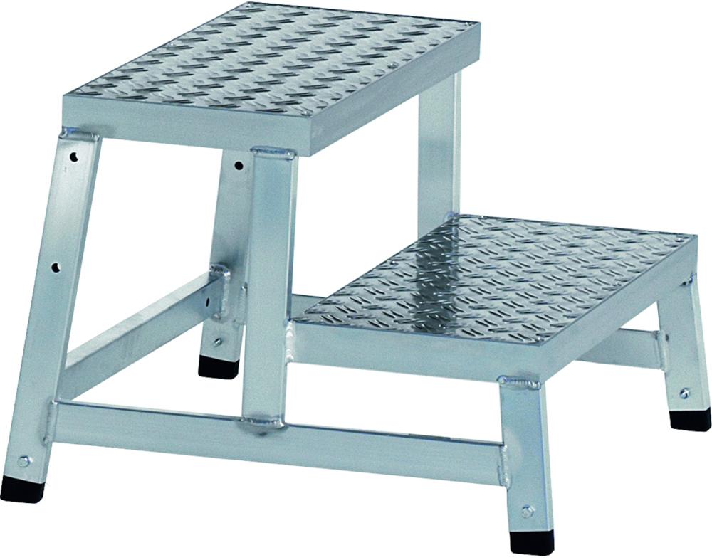 Aluminium-Arbeitspodest AMA P in Modulbauweise Produktbild img2 L
