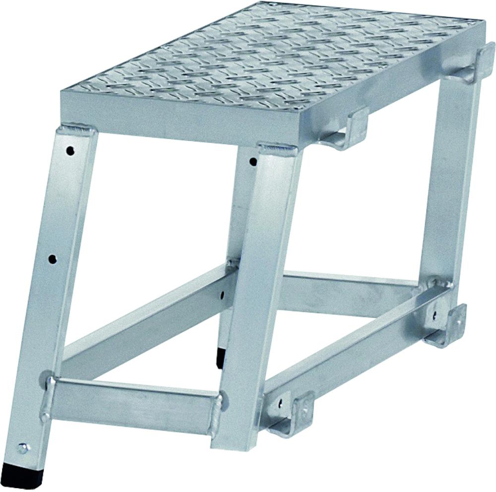 Aluminium-Arbeitspodest AMA P in Modulbauweise Produktbild img3 L