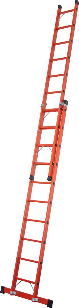 GFK-Schiebeleiter Everest EFA 2E, 2-teilig Produktbild img2 L