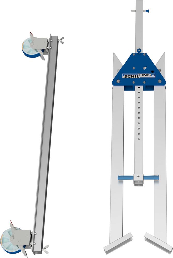 Aluportalkran fahrbar H2468-3768 mm 500 kg TL 4000 mm Alu-Einzel-Träger Produktbild img3 L
