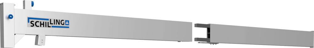 Aluportalkran fahrbar H2468-3768 mm 500 kg TL 4000 mm Alu-Einzel-Träger Produktbild img4 L
