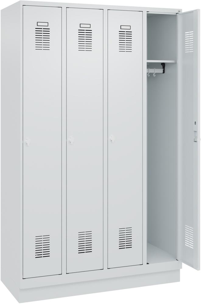 Garderobenschrank FORMAT, Typ BASIC, mit Sockel Produktbild img5 L