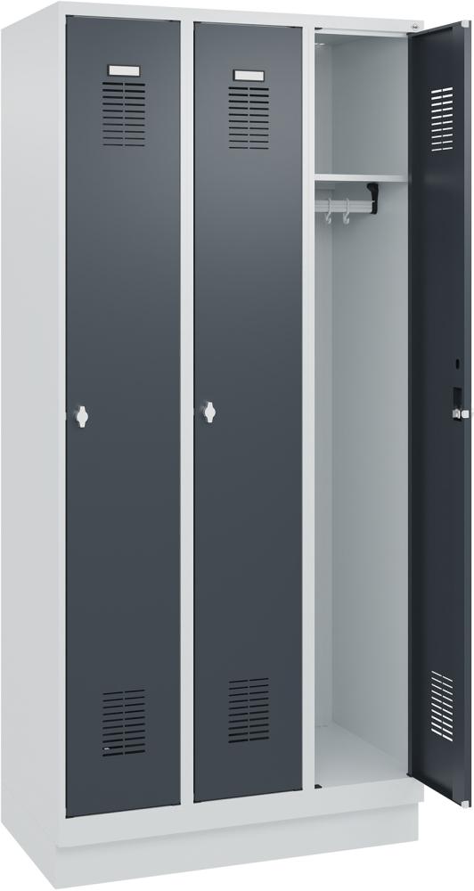 Garderobenschrank FORMAT, Typ BASIC, mit Sockel Produktbild img15 L