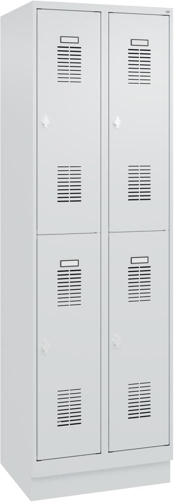 Garderobenschrank FORMAT, Typ BASIC, mit Sockel Produktbild img2 L