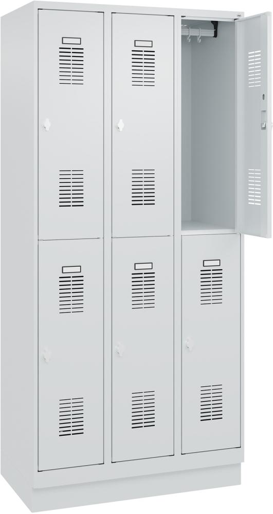 Garderobenschrank FORMAT, Typ BASIC, mit Sockel Produktbild img3 L