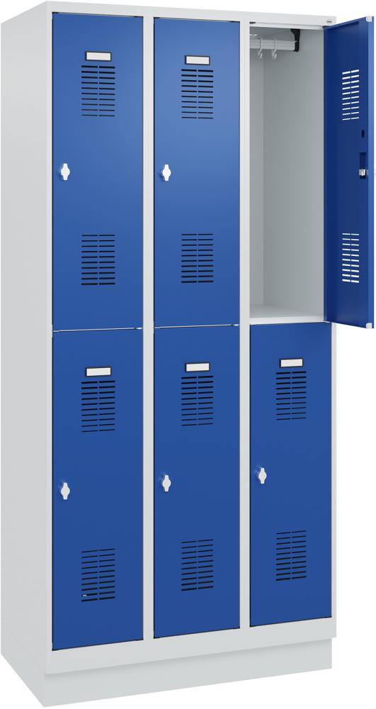 Garderobenschrank FORMAT, Typ BASIC, mit Sockel Produktbild img9 L