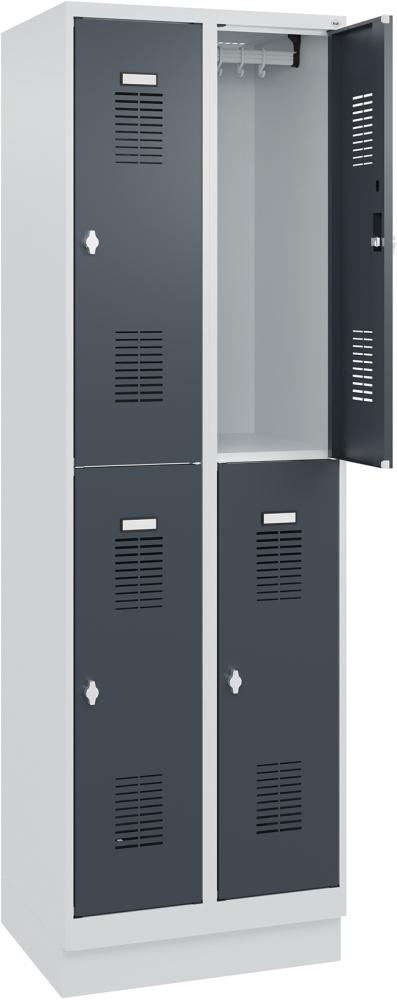 Garderobenschrank FORMAT, Typ BASIC, mit Sockel Produktbild img13 L