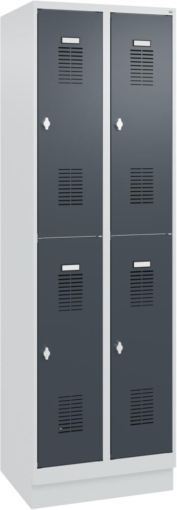 Garderobenschrank FORMAT, Typ BASIC, mit Sockel Produktbild img14 L