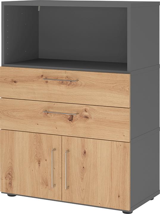 Kombischrank FlexWall 3 OH mit Stellfüßen Produktbild img4 L