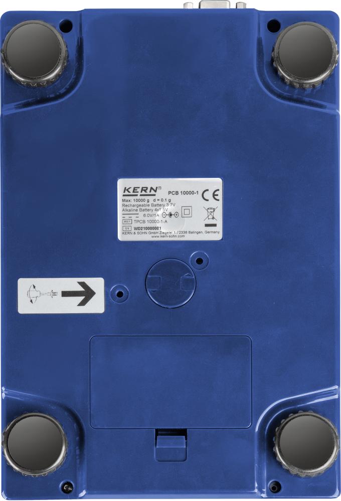 Präzisionswaage 6000g Ablesbarkeit 1g KERN Produktbild img3 L