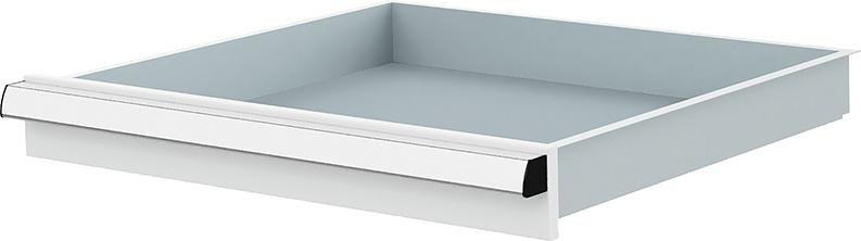 Schublade einzeln, Front RAL 7035, Baukastensystem Produktbild img2 L