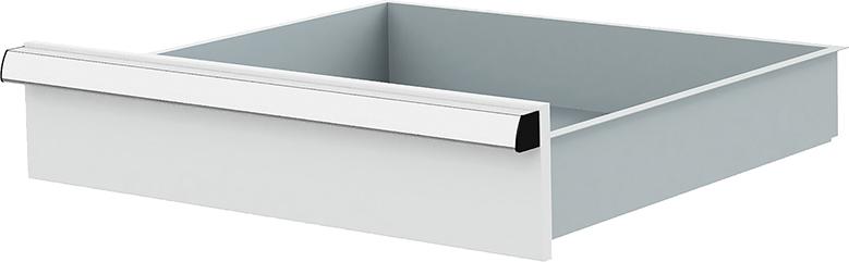 Schublade einzeln, Front RAL 7035, Baukastensystem Produktbild img4 L
