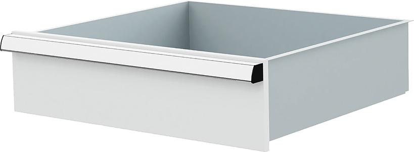 Schublade einzeln, Front RAL 7035, Baukastensystem Produktbild img5 L