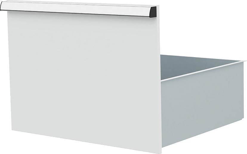 Schublade einzeln, Front RAL 7035, Baukastensystem Produktbild img10 L