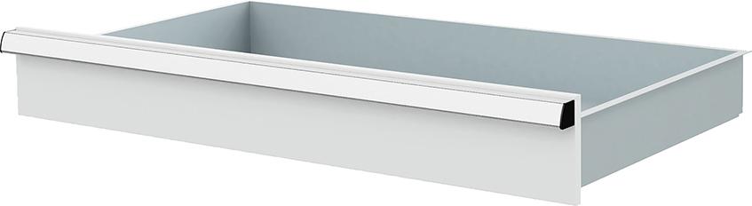 Schublade einzeln, Front RAL 7035, Baukastensystem Produktbild img24 L