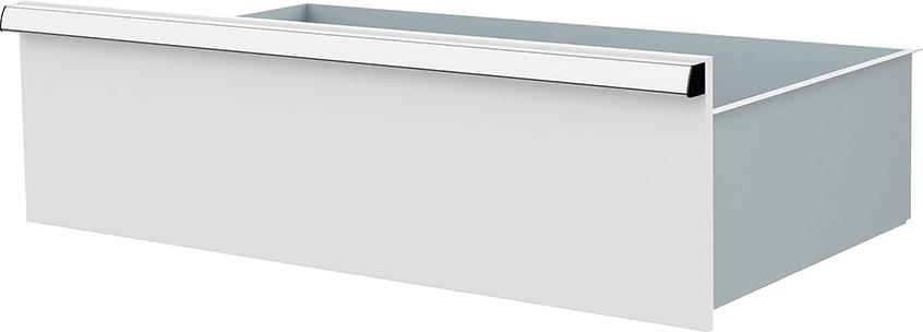 Schublade einzeln, Front RAL 7035, Baukastensystem Produktbild img28 L