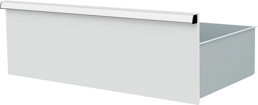 Schublade einzeln, Front RAL 7035, Baukastensystem Produktbild img29 L