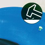 Schlauchaufroller 15 m Hybridschlauch D12mm 1/2 Anschluss, 20 bar Wasser 60°C/Luft Produktbild img2 L