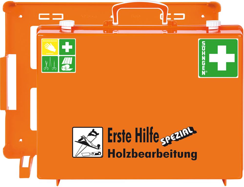 ErsteHilfe-Koffer MT-CD Holzbearbeitung, orange Produktbild img3 L