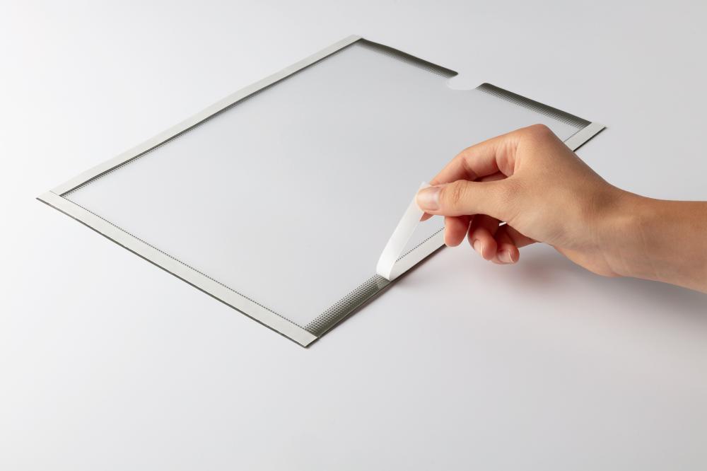 Sichthülle selbstklebend A4 VE5 St. Anthr./grau Produktbild img3 L