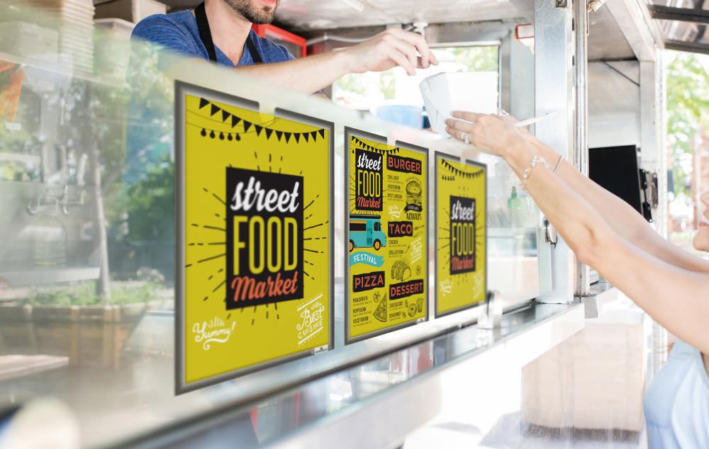 Sichthülle selbstklebend A4 VE5 St. Anthr./grau Produktbild img6 L