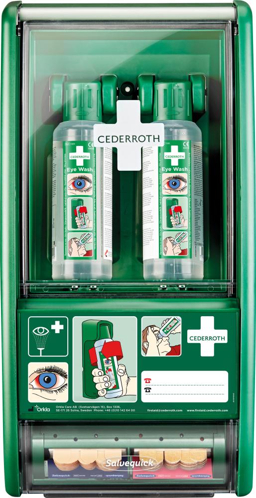 Augenspülstation, inkl. 2 x 500ml Flaschen Produktbild img2 L