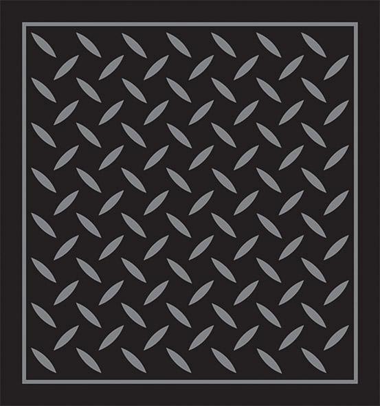 Arbeitsplatzmatte YOGA LOCK Basic schwarz B71xT78 cm Produktbild img2 L