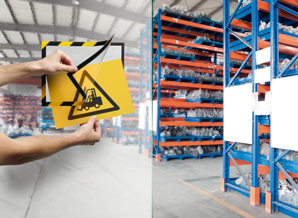 Magnetrahmen SECURITY A4 DURAFRAME grün/weiß Produktbild img4 L