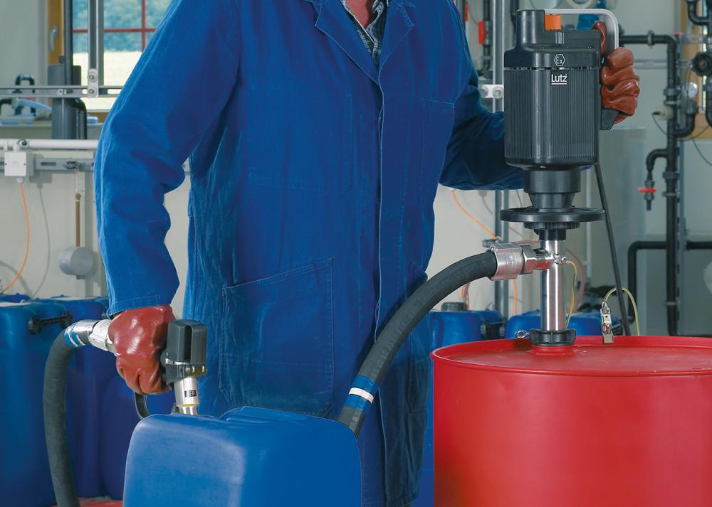 Elektrisches Fass- und Behälterpumpen-Set Produktbild img2 L