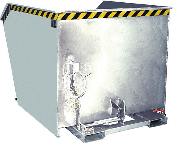 Späne-Kippbehälter, Typ SGU, mit Lochblechboden Produktbild img20 L