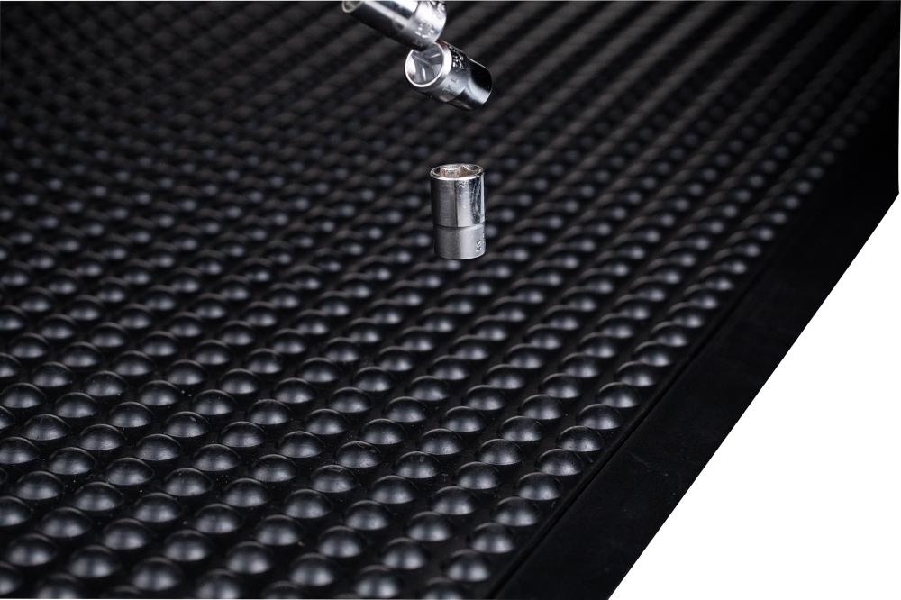 Arbeitsplatzmatte YOGA LOCK Basic schwarz B60xT90 cm Einzelmatte Produktbild img4 L