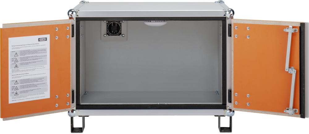 Akku-Lagerschrank 8/5 mit Stapelfüßen Produktbild img3 L