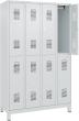 Garderobenschrank FORMAT, Typ BASIC, doppelstöckig, mit Füßen Produktbild img6 S