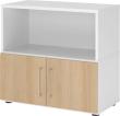 Regal FlexWall 2 OH mit Stellfüßen, Türen Produktbild img6 S