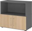 Regal FlexWall 2 OH mit Stellfüßen, Türen Produktbild img5 S