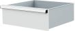 Schublade einzeln, Front RAL 7035, Baukastensystem Produktbild img7 S