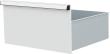 Schublade einzeln, Front RAL 7035, Baukastensystem Produktbild img9 S