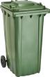 Großmülltonne WAVE, Kunststoff, 240 Liter Produktbild img2 S