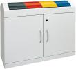 Wertstoffsammler TD4x45 l975x1100x320mm grau stumpf Produktbild img2 S