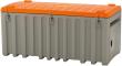Werkzeugbox CEMbox 750 l B1700xT840xH800 mm grau/orange mit Seitentür Produktbild img3 S