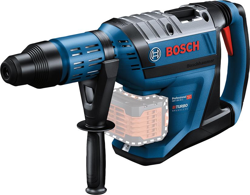 Akku-Kombihammer solo GBH 18V-45 C Bosch ohne Akku ohne Ladegerat Koffer Produktbild img1 L