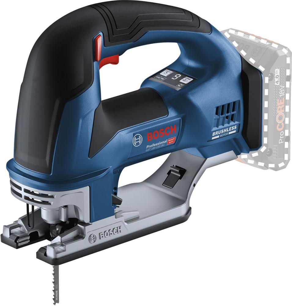 Akku-Stichsäge solo GST 18V-155 BC Bosch ohne Akku ohne Ladegerät L-Boxx Produktbild img1 L