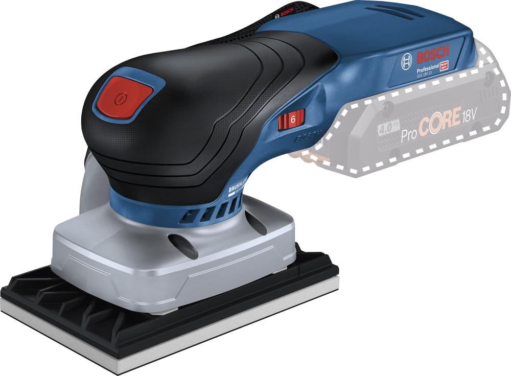 Akku-Schwingschl. Solo GSS 18V-13 Bosch ohne Akku ohne Ladegerät L-Boxx Produktbild img1 L